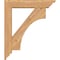 Ekena Millwork Westlake Traditional Smooth Bracket w/ Offset Brace, Western Red Cedar, 5 1/2"W x 24"D x 28"H BKT0604X24X28WTL01SWR - alternate 3